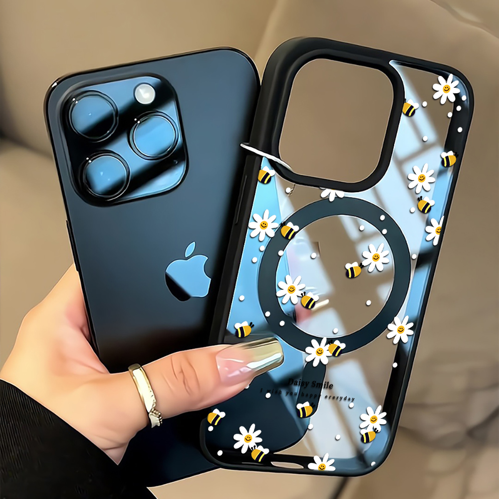 Phone Cases Clear - フレッシュデイジービー iPhoneケース iPhone 16 15 14