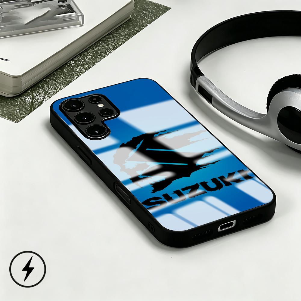 Phone Cases Samsung S23 - スーパーカー スズキ-Now ロゴ入りスマホケース Samsung S26 S25