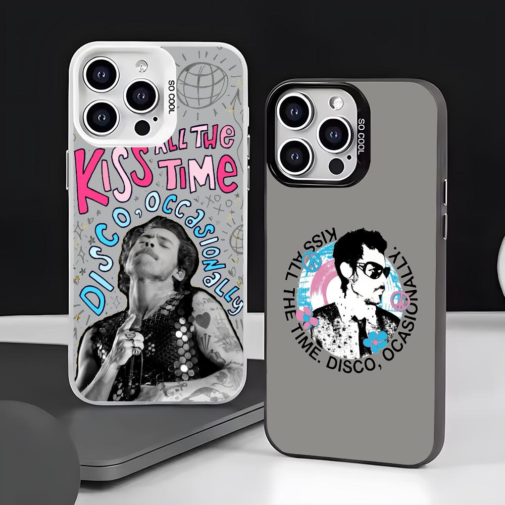 Phone Cases Durable - H-Harry Styles ラッパー風クールなスマホケース iPhone 17 16
