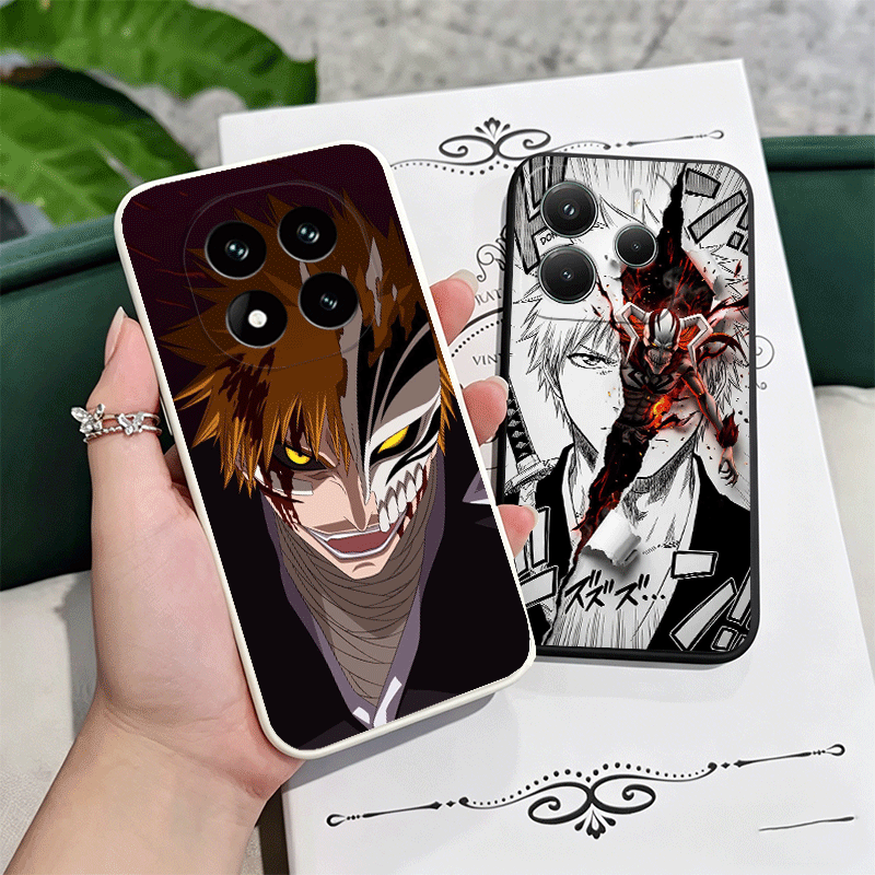 Phone Cases Xiaomi 15 - ブリーチ黒崎一護ソフトフォンケース Xiaomi Redmi Note 12 13