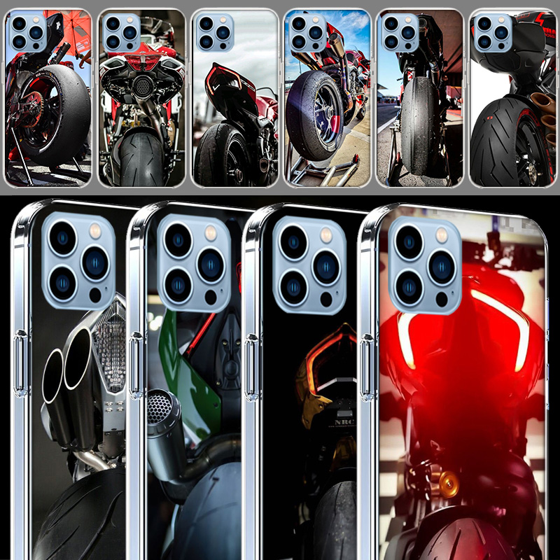 Phone Cases Com - オートバイの後輪排気管風スマホケース iPhone 17E 16E 17 Air