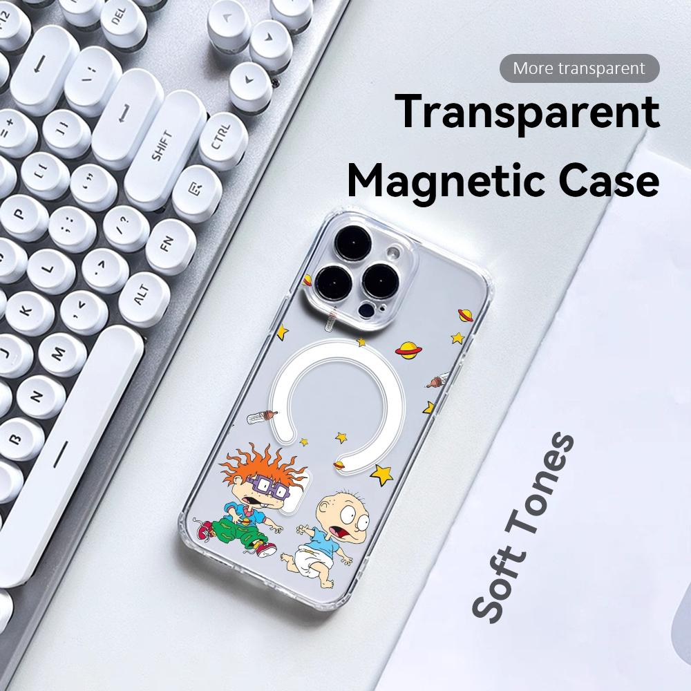 Clear Magsafe Case - アニメ「ラグラッツ」iPhoneケース iPhone 17 16 15 14