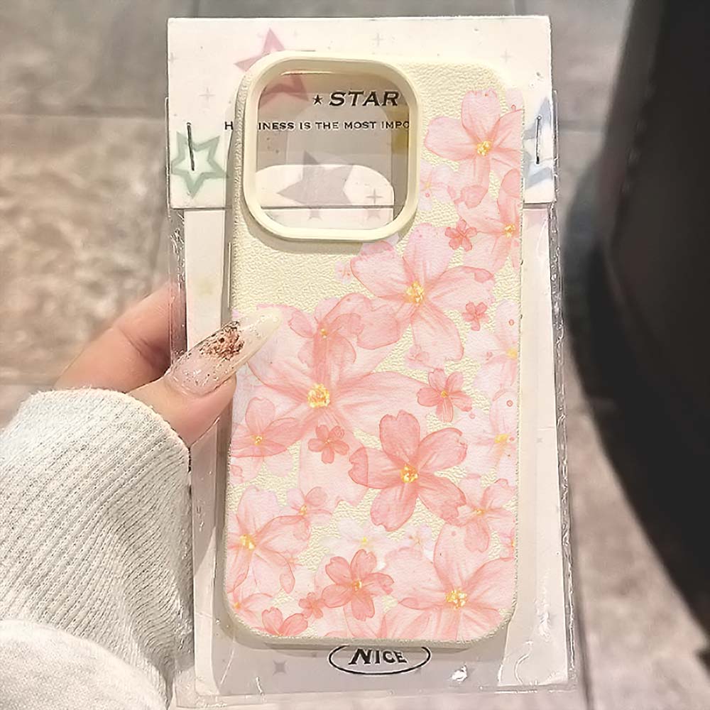 Phone Cases Xs Max - ピンクの桜柄マット仕上げスマホケース iPhone 17 16 15 13