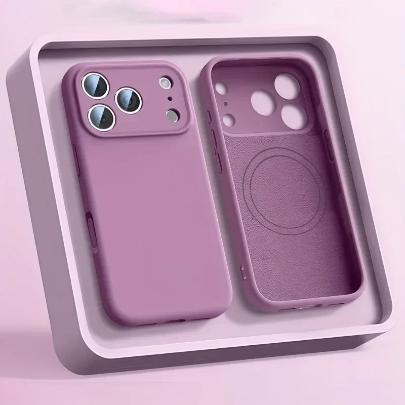 オリジナル液体シリコン製 MagSafe対応 マグネット充電 - Phone Cases Orange のレビューと価格