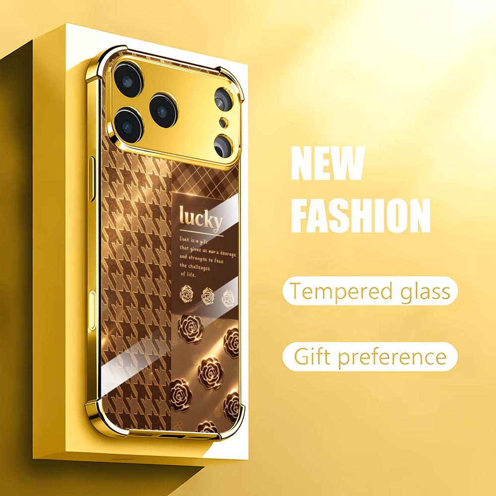 ブラウンの高級ファッションガラス製スマホケース、iPhone - Phone Cases Rhode のレビューと価格