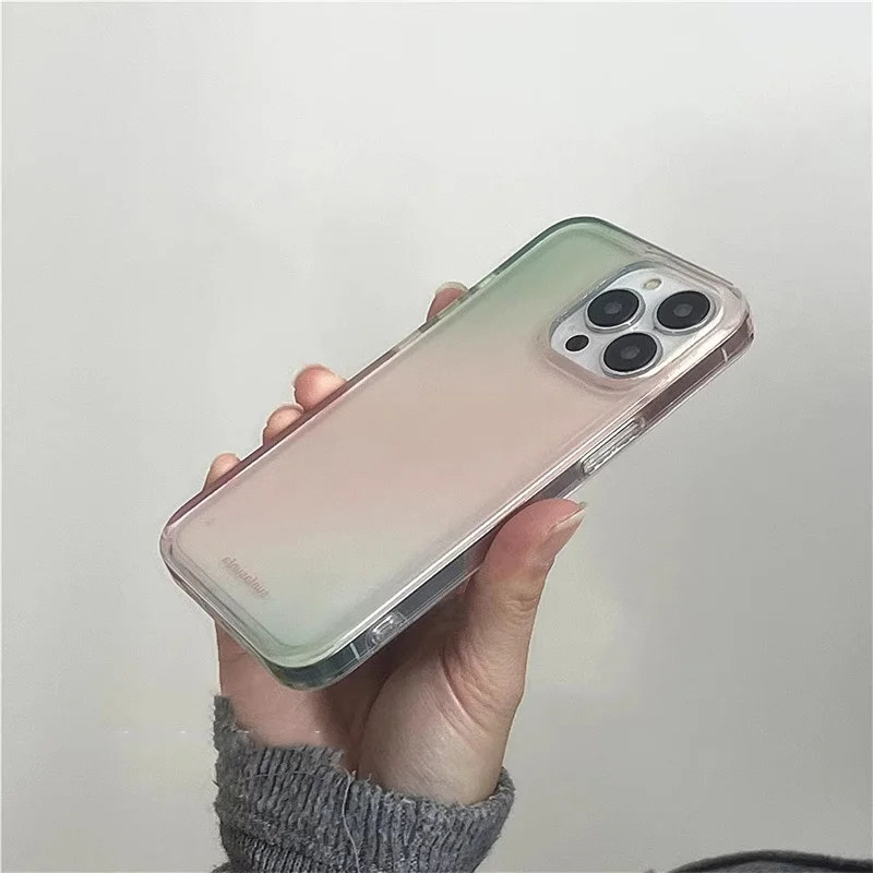 ホワイトライトアドバンスグリーンパウダーグラデーションIMD - Phone Cases Durable のレビューと価格