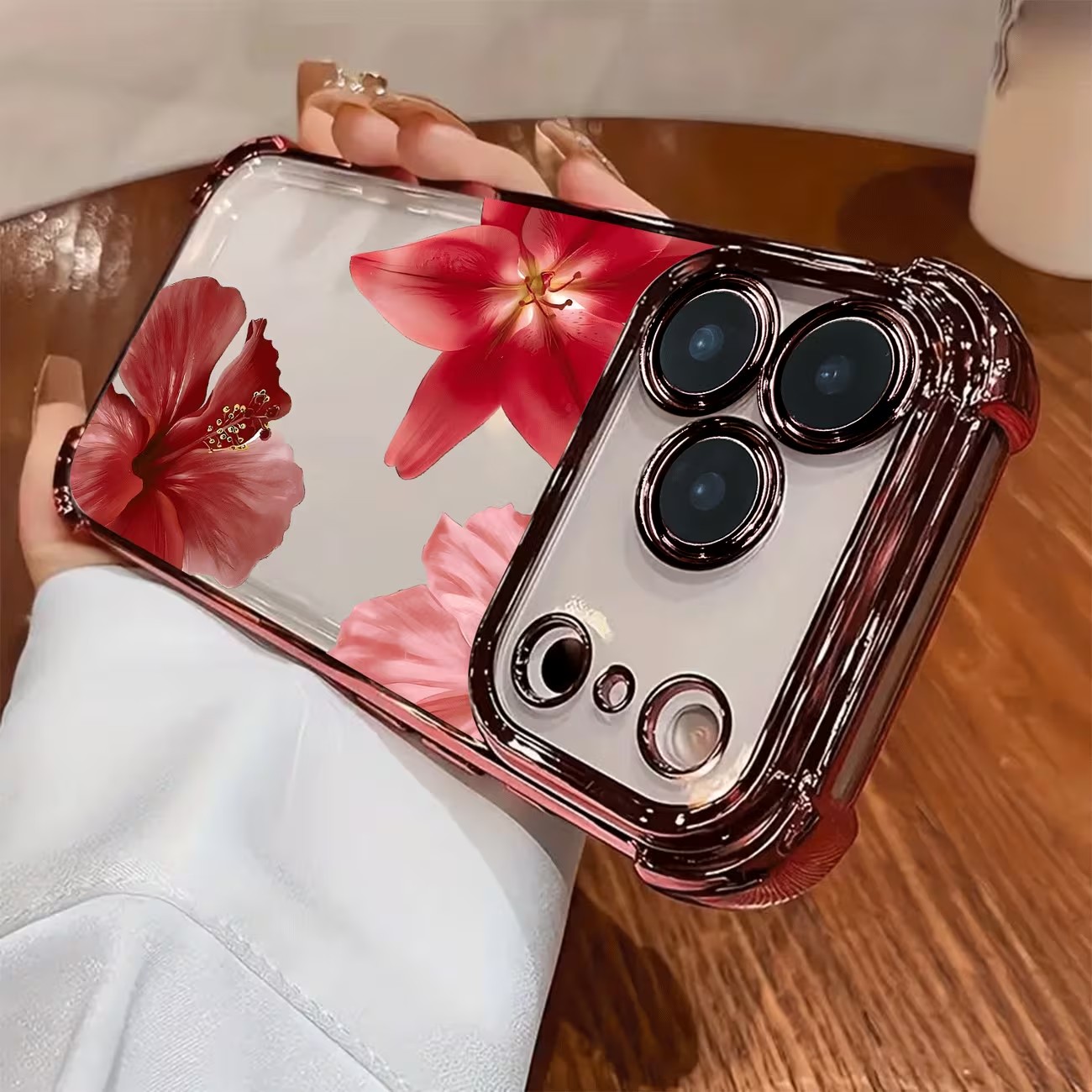 シンプルな花柄プリントのiPhoneケース iPhone 1 - Phone Cases Durable のレビューと価格