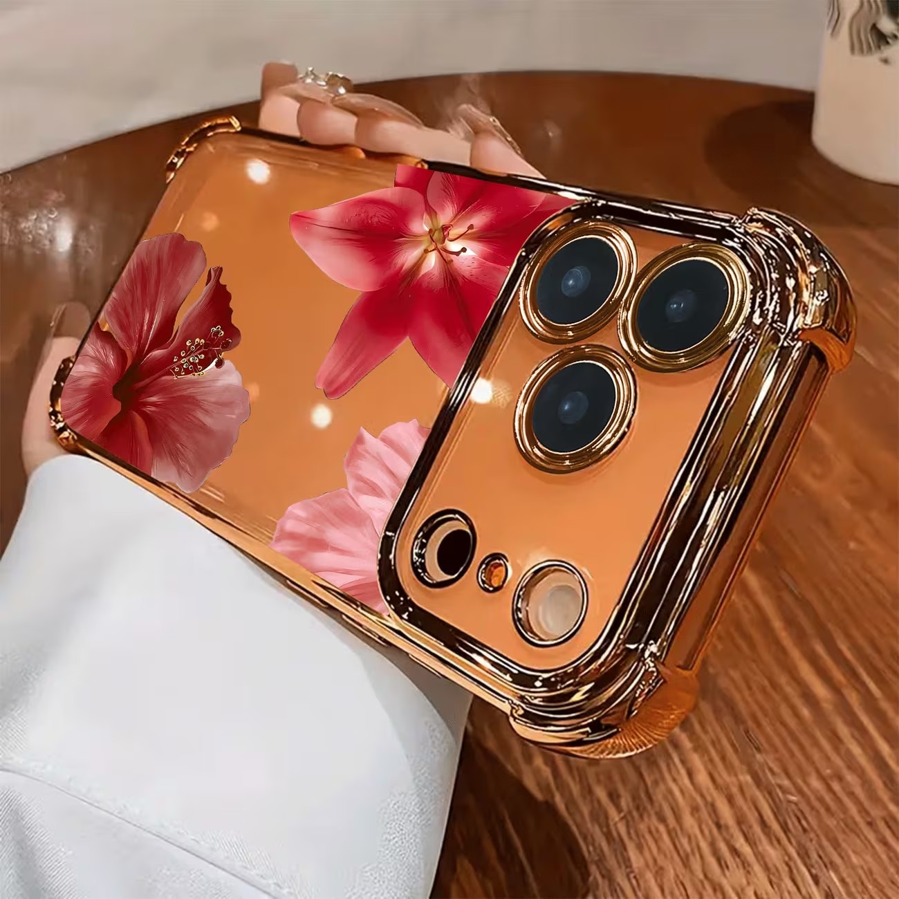 シンプルな花柄プリントのiPhoneケース iPhone 1 - Phone Cases Durable のレビューと価格