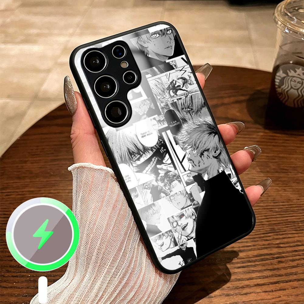 ホットな東京喰種クラシックアニメポスター柄スマホケース サム - Phone Cases Tokyo のレビューと価格