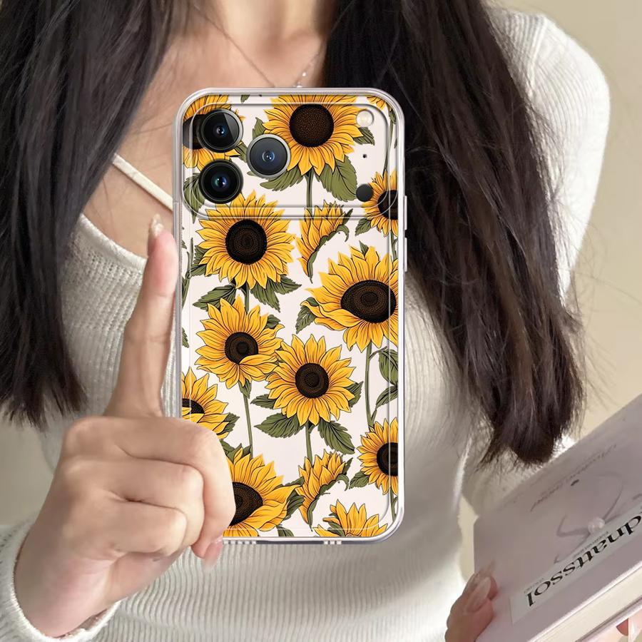かわいいひまわり柄ケース Apple iPhone 17 P - Phone Cases Clear のレビューと価格