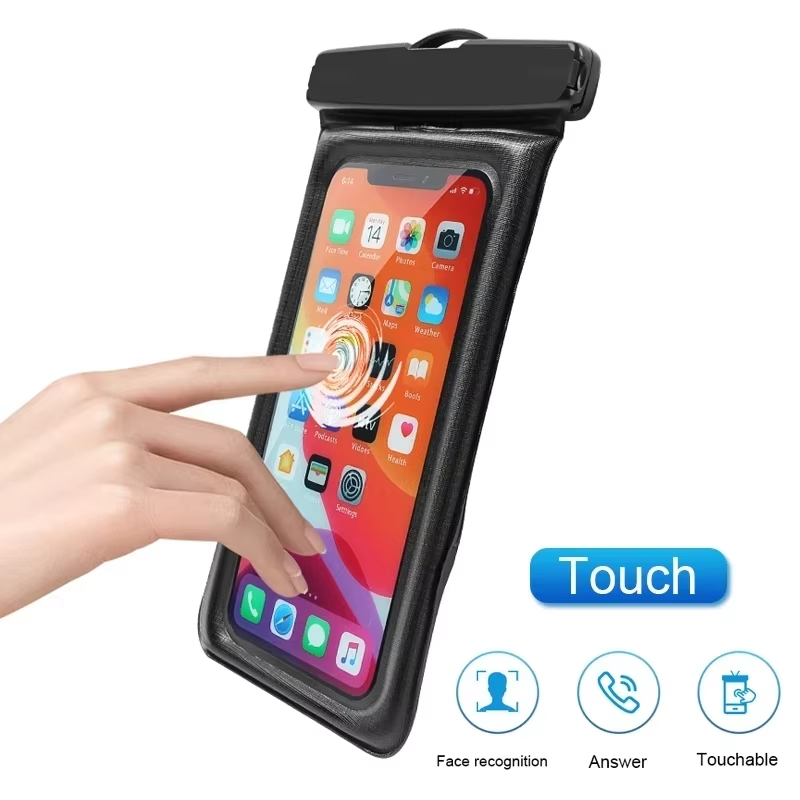 新しいフローティングエアバッグ防水スイミングバッグ携帯電話ケ - Phone Cases Case のレビューと価格