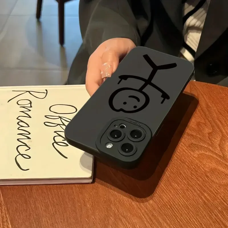 かわいい漫画マッチマン柄マットシリコン製スマホケース iPh - Phone Cases Xs Max のレビューと価格