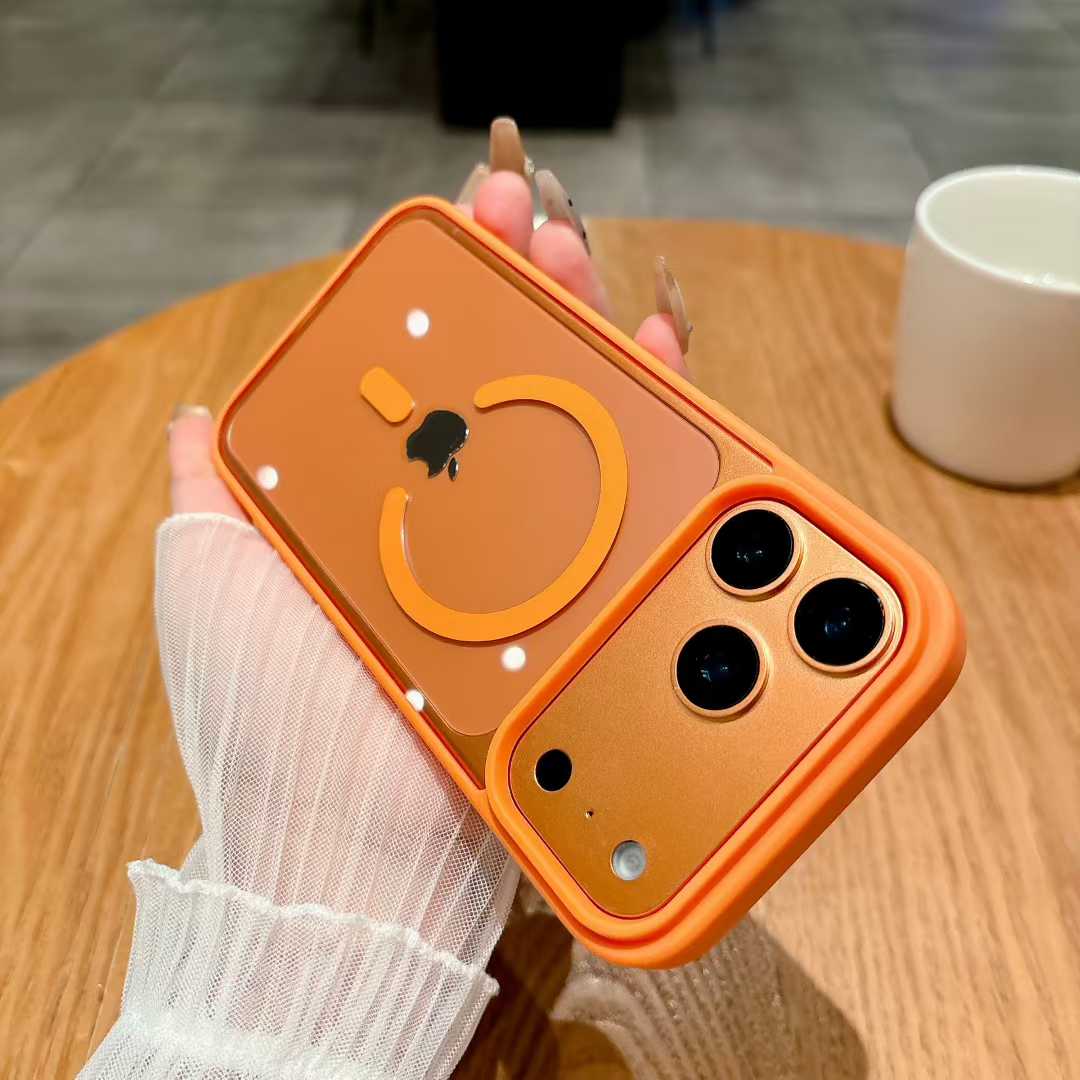 オレンジ磁気ケース Magsafe対応 iPhone 17  - Phone Cases Orange のレビューと価格