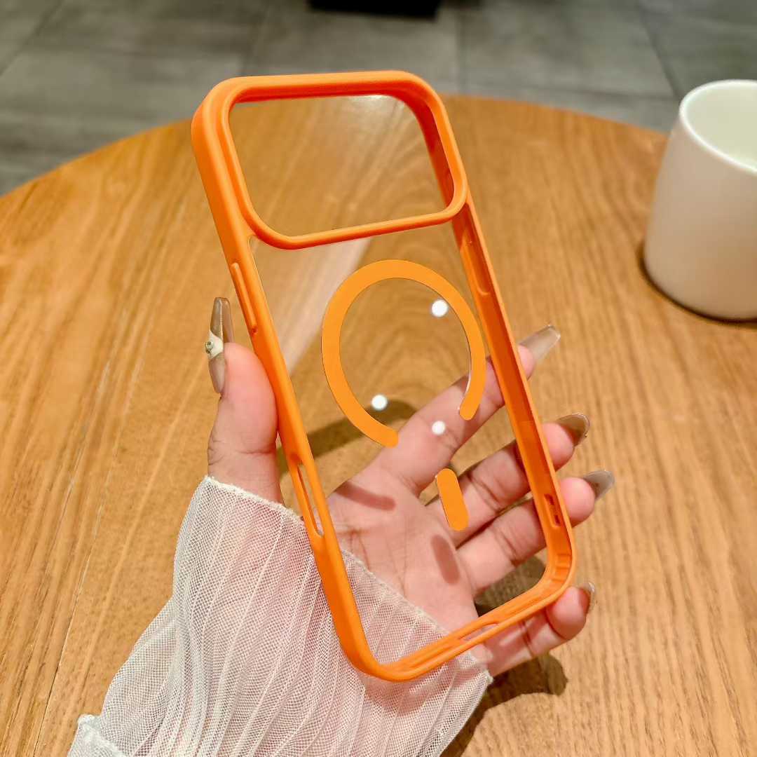 オレンジ磁気ケース Magsafe対応 iPhone 17  - Phone Cases Orange のレビューと価格