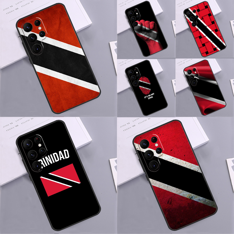 トリニダード旗電話ケース三星銀河 S24 ウルトラ S9 S - Phone Cases Trinidad のレビューと価格