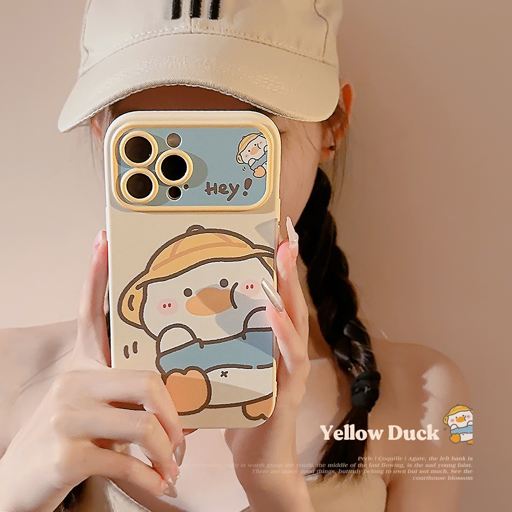韓国漫画の黄色いアヒル柄iPhoneケース iPhone 1 - Phone Cases Durable のレビューと価格
