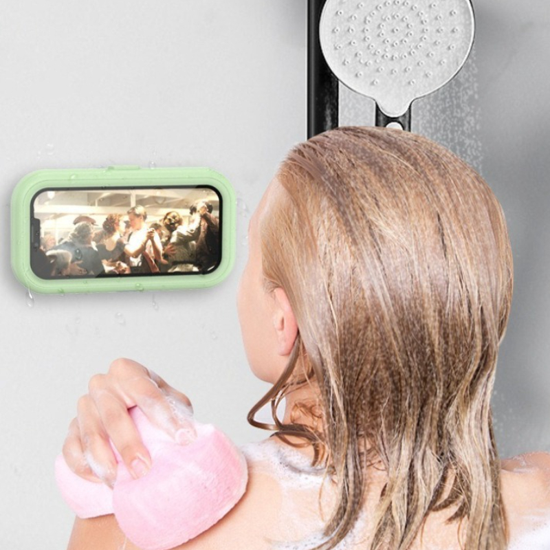 360 °   回転式防水シャワー用スマホホルダー 壁掛け式 - Phone Cases Case のレビューと価格