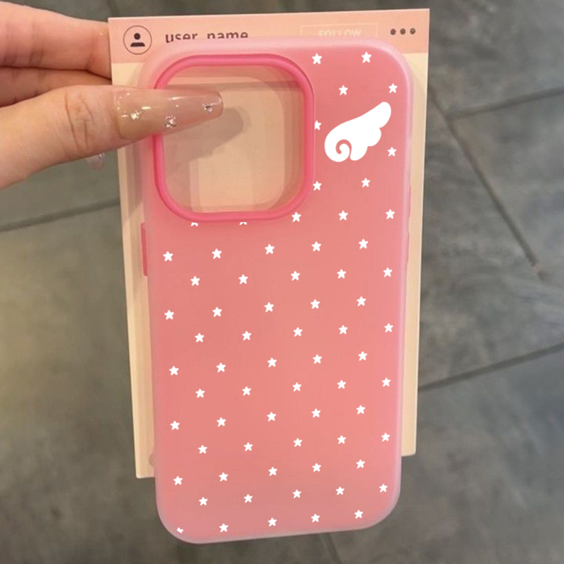 韓国のかわいい美学スター天使の羽2in1スマホケース Xia - Phone Cases Xiaomi 15 のレビューと価格
