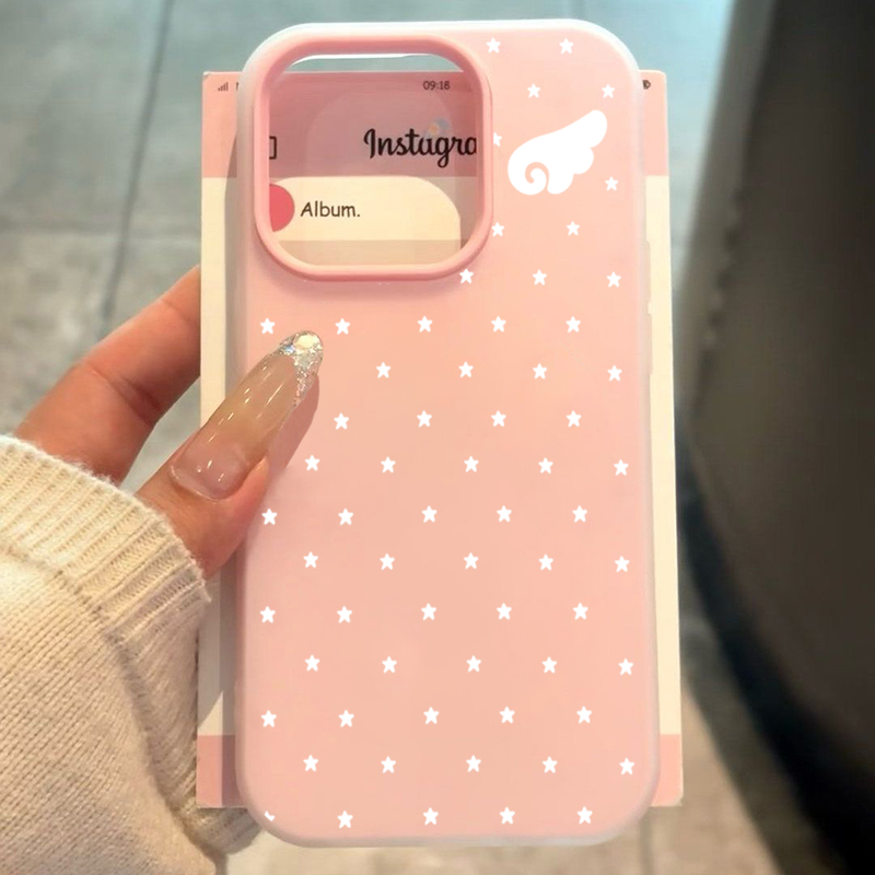 韓国のかわいい美学スター天使の羽2in1スマホケース Xia - Phone Cases Xiaomi 15 のレビューと価格