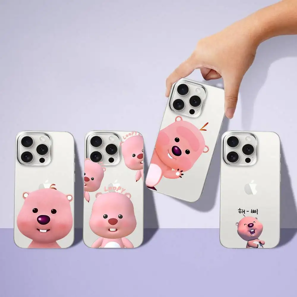 韓国ポロロのかわいいLルーピーiPhoneケース iPhon - Phone Cases Loopy のレビューと価格
