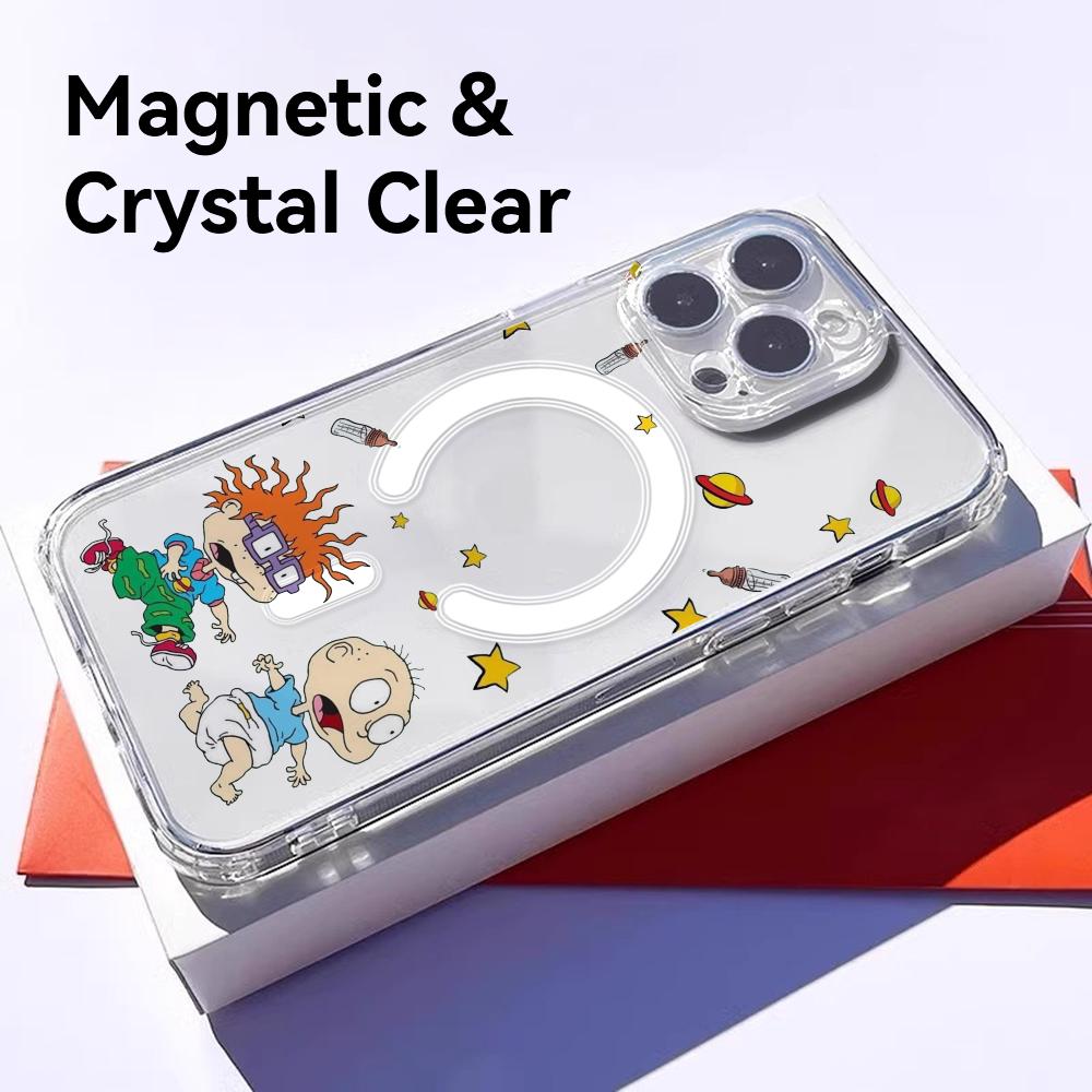 アニメ「ラグラッツ」iPhoneケース iPhone 17  - Clear Magsafe Case のレビューと価格