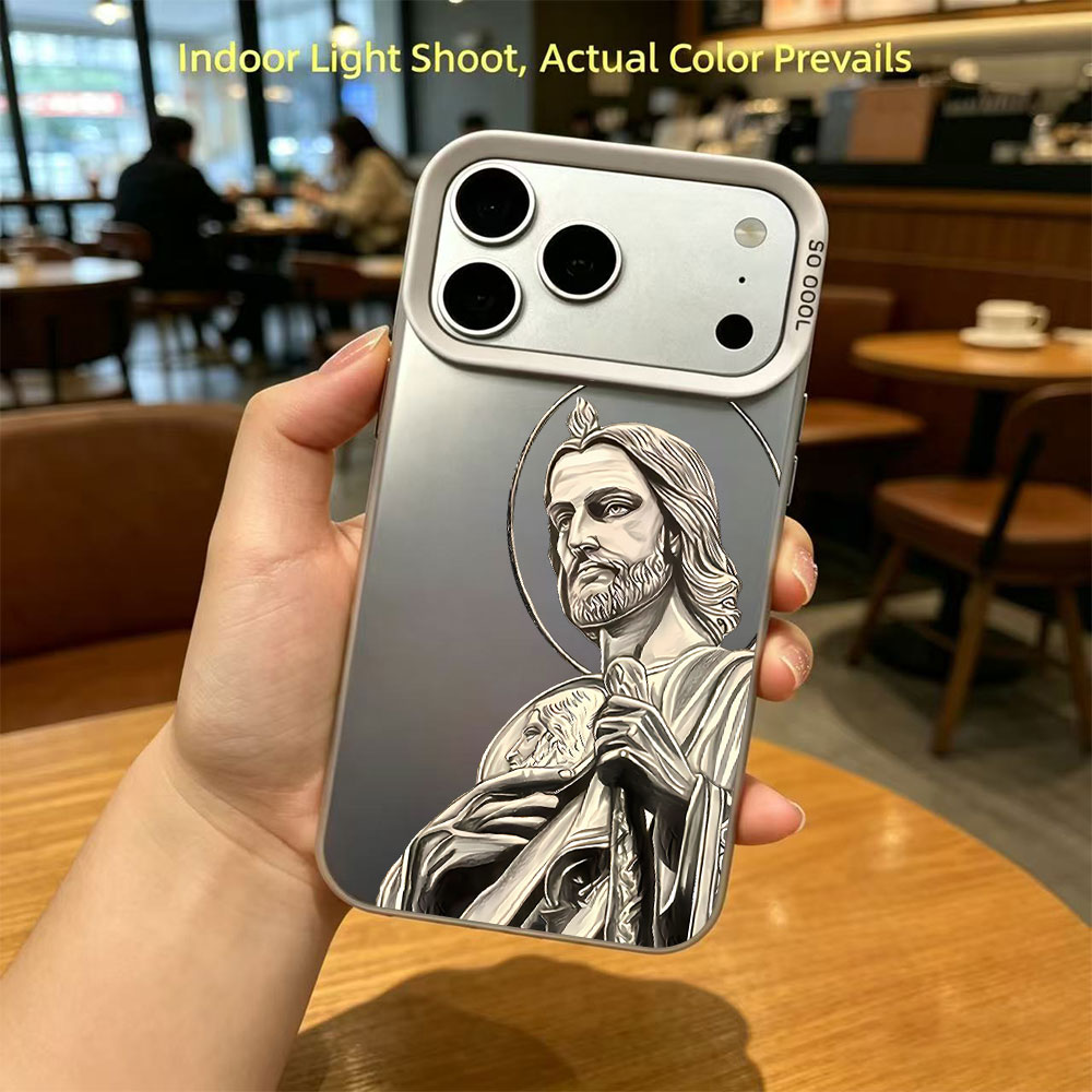 サン・ジュダス・タデオ柄デザインのiPhoneケース（iPh - Phone Cases Xs Max のレビューと価格