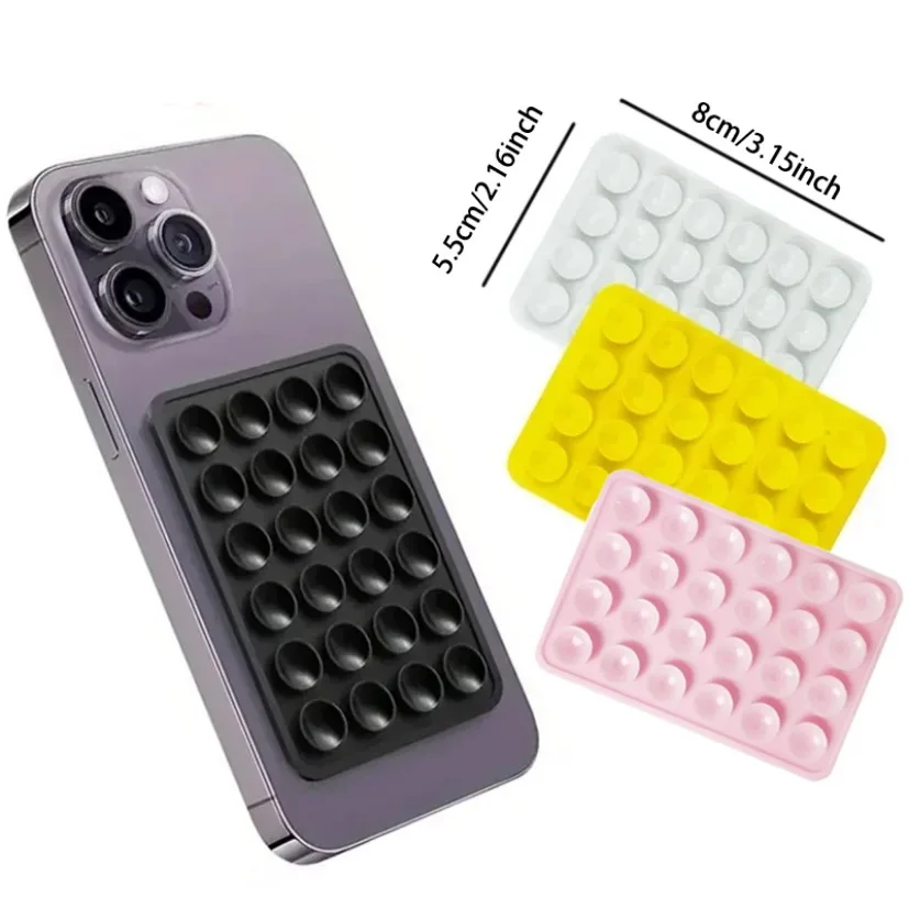 シリコン吸盤式スマホホルダー 多機能吸盤壁掛けスタンド 正方 - Phone Cases Case のレビューと価格