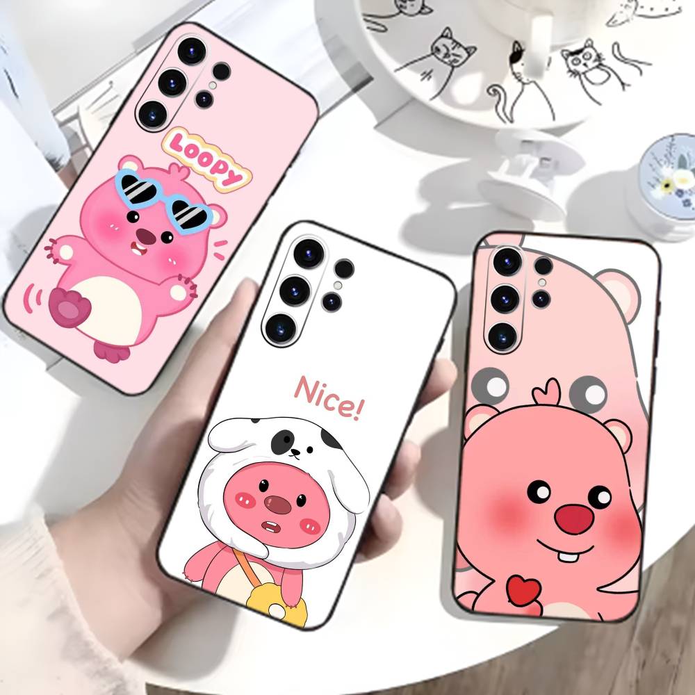 かわいい漫画 L-loopy 電話ケース サムスン S26、 - Phone Cases Loopy のレビューと価格