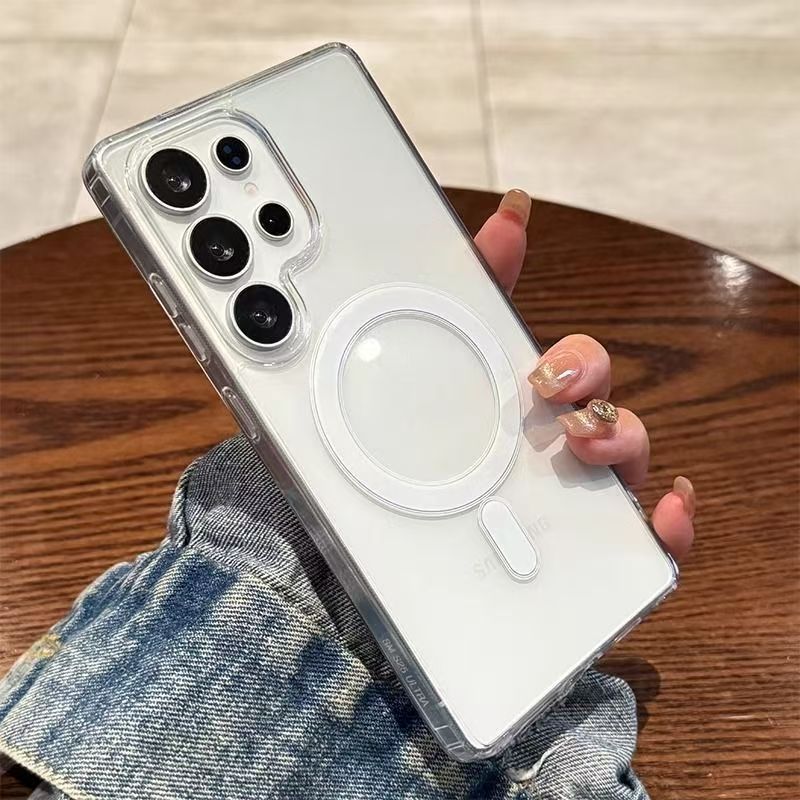 MagSafe対応 磁気充電 透明スマホケース Samsun - Clear Magsafe Case のレビューと価格