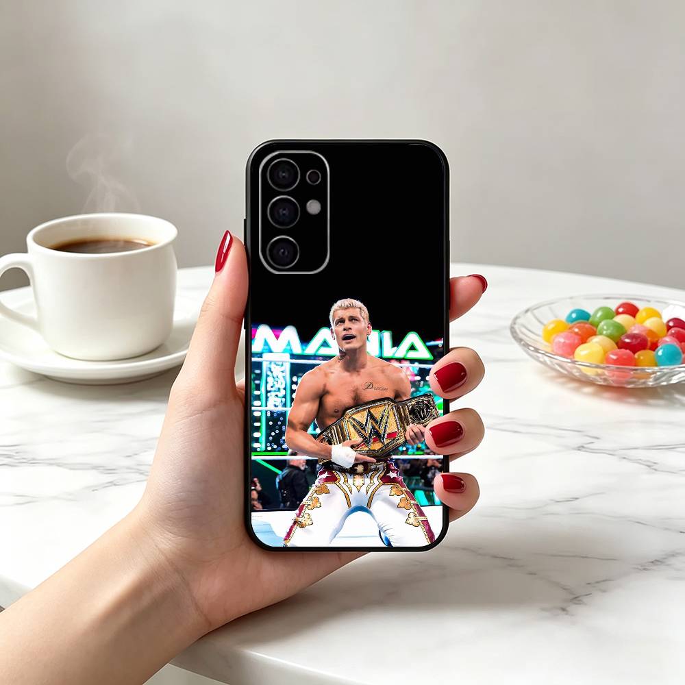 レスラーC-Cody Rhodesスマホケース ブラックシリ - Phone Cases Rhode のレビューと価格