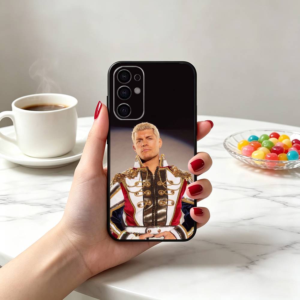 レスラーC-Cody Rhodesスマホケース ブラックシリ - Phone Cases Rhode のレビューと価格