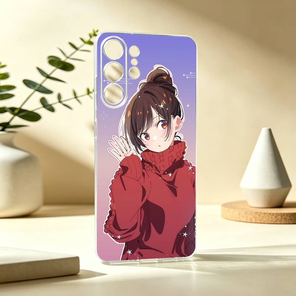 レンタル彼女 ロマンコメディ ホットフォンケース 透明シリコ - Phone Cases Com のレビューと価格