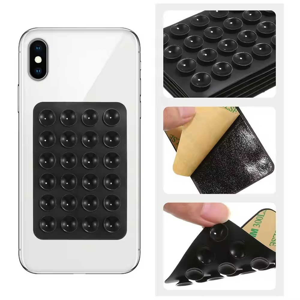 シリコン吸盤式スマホホルダー シリコン製スマホケースマウント - Phone Cases Case のレビューと価格