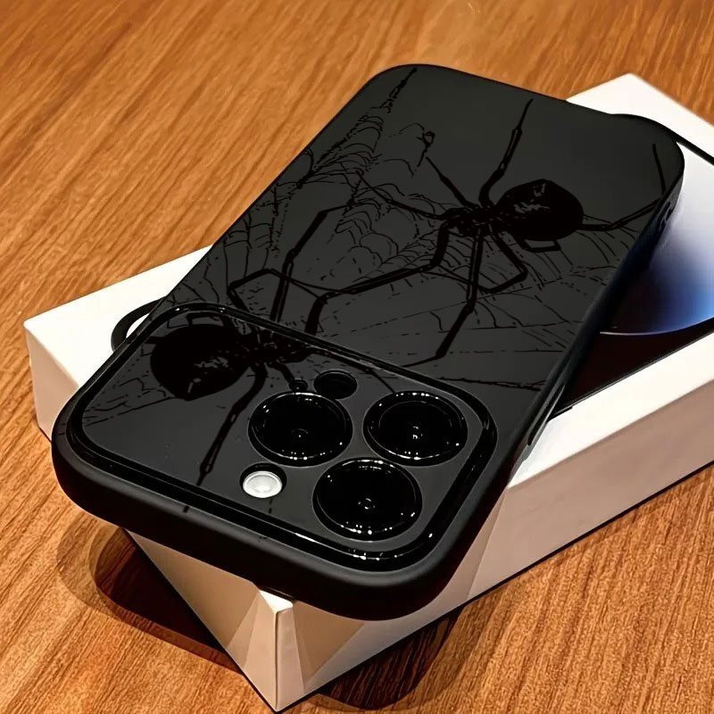 クールな黒蜘蛛柄のiPhoneケース iPhone 11 1 - Phone Cases Xs Max のレビューと価格